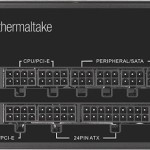 Thermaltake ToughPower GF3 1000W Μαύρο Τροφοδοτικό Υπολογιστή Full Modular 80 Plus Gold