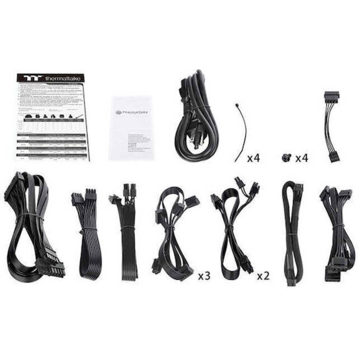 Thermaltake ToughPower GF3 1000W Μαύρο Τροφοδοτικό Υπολογιστή Full Modular 80 Plus Gold