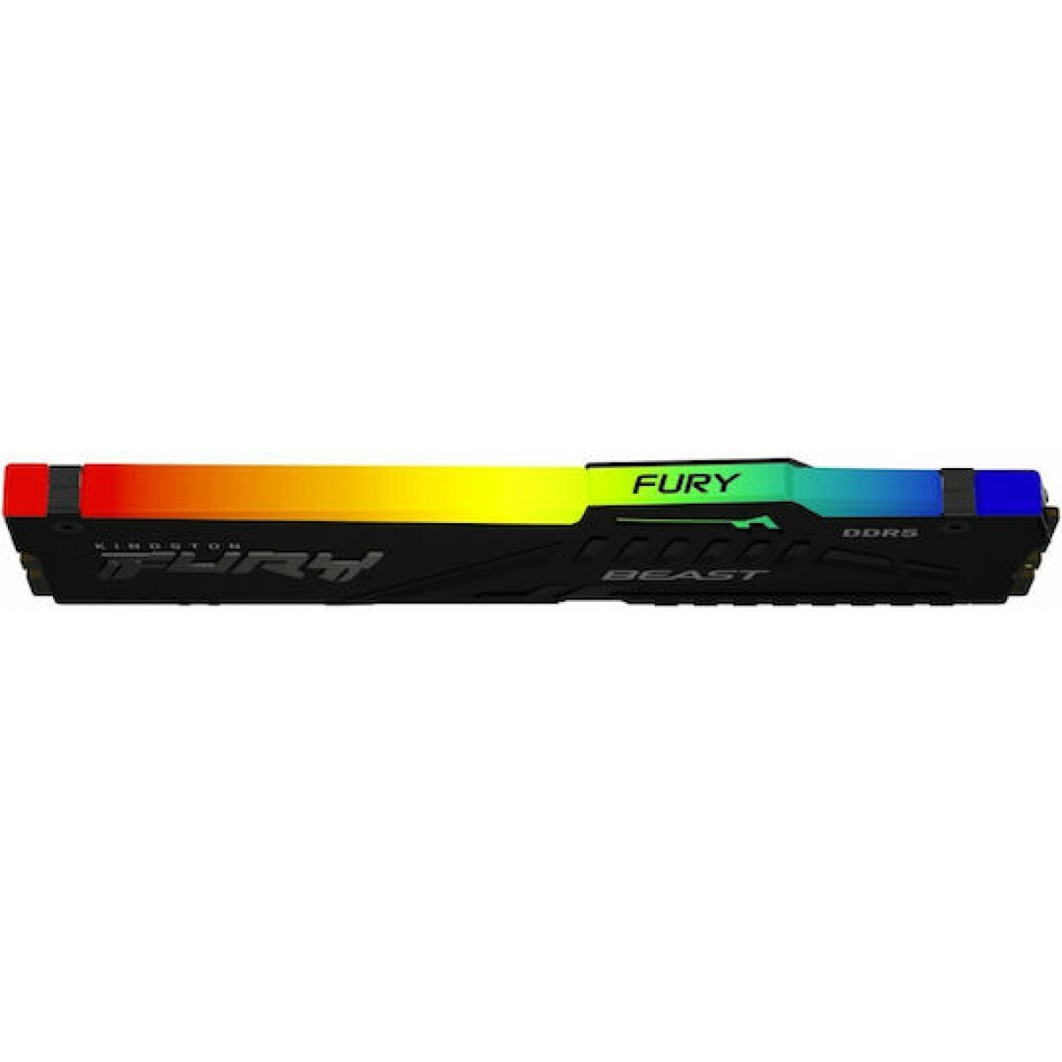 Kingston Fury Beast RGB DDR5 με Module 1x16GB και Ταχύτητα 5600 για Desktop