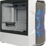 CoolerMaster TD300 MESH Gaming Mini Tower Κουτί Υπολογιστή με Πλαϊνό Παράθυρο και RGB Φωτισμό Λευκό