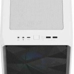Fractal Design Meshify 2 Compact RGB Gaming Midi Tower Κουτί Υπολογιστή με Πλαϊνό Παράθυρο White TG Clear tint