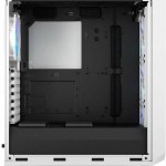 Fractal Design Meshify 2 Compact RGB Gaming Midi Tower Κουτί Υπολογιστή με Πλαϊνό Παράθυρο White TG Clear tint
