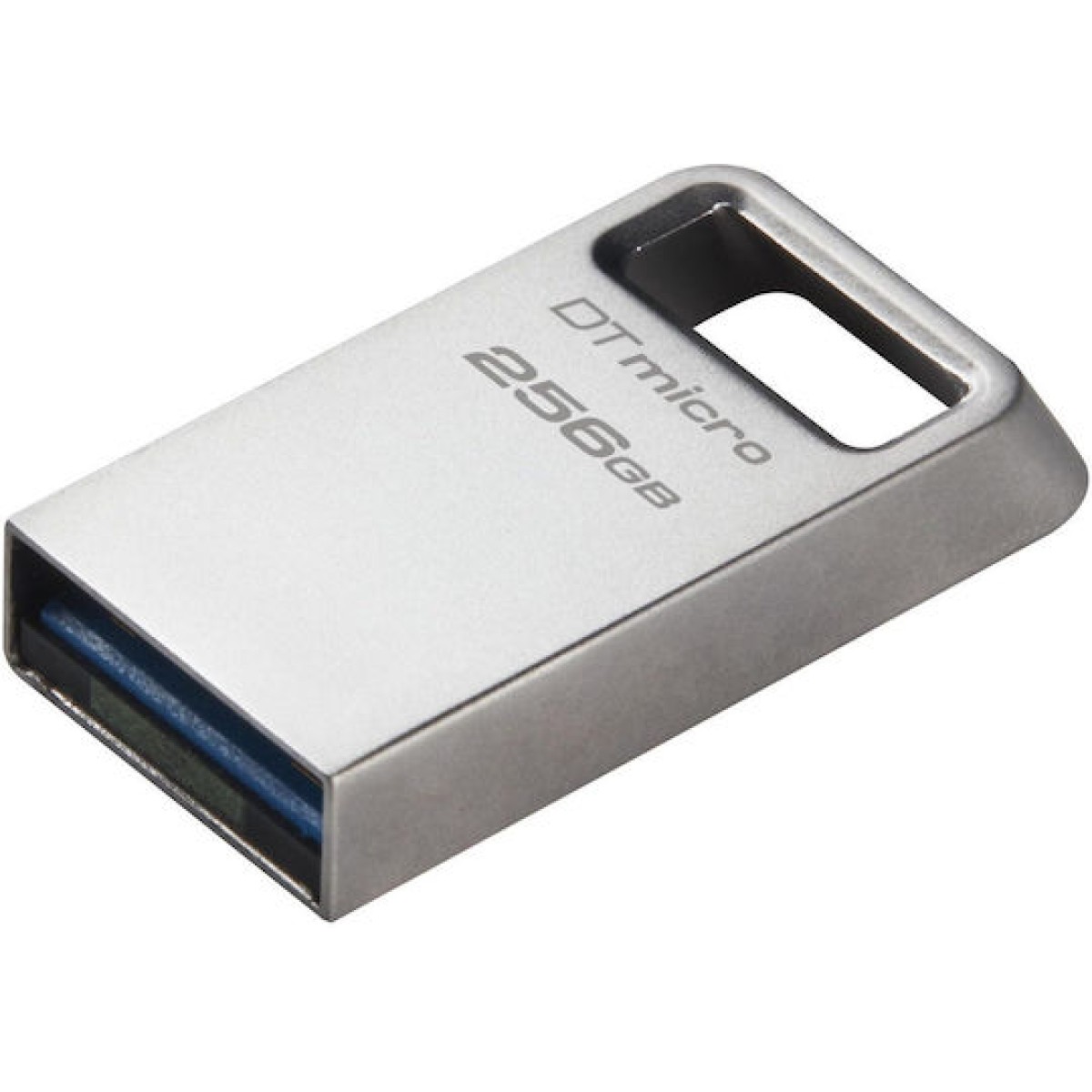 Kingston DataTraveler Micro Gen2 256GB USB 3.2 Stick Ασημί