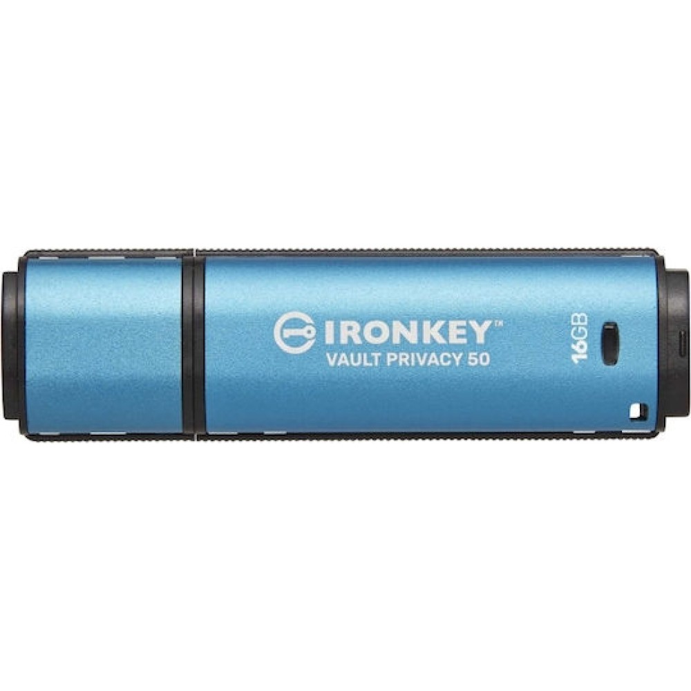 Kingston IronKey Vault Privacy 50 32GB USB 3.2 Stick Μπλε