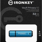 Kingston IronKey Vault Privacy 50 32GB USB 3.2 Stick Μπλε
