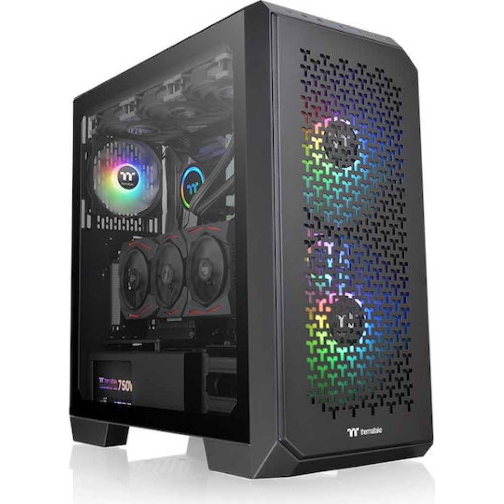 Thermaltake View 300 MX Gaming Midi Tower Κουτί Υπολογιστή με Πλαϊνό Παράθυρο Μαύρο