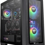 Thermaltake View 300 MX Gaming Midi Tower Κουτί Υπολογιστή με Πλαϊνό Παράθυρο Μαύρο