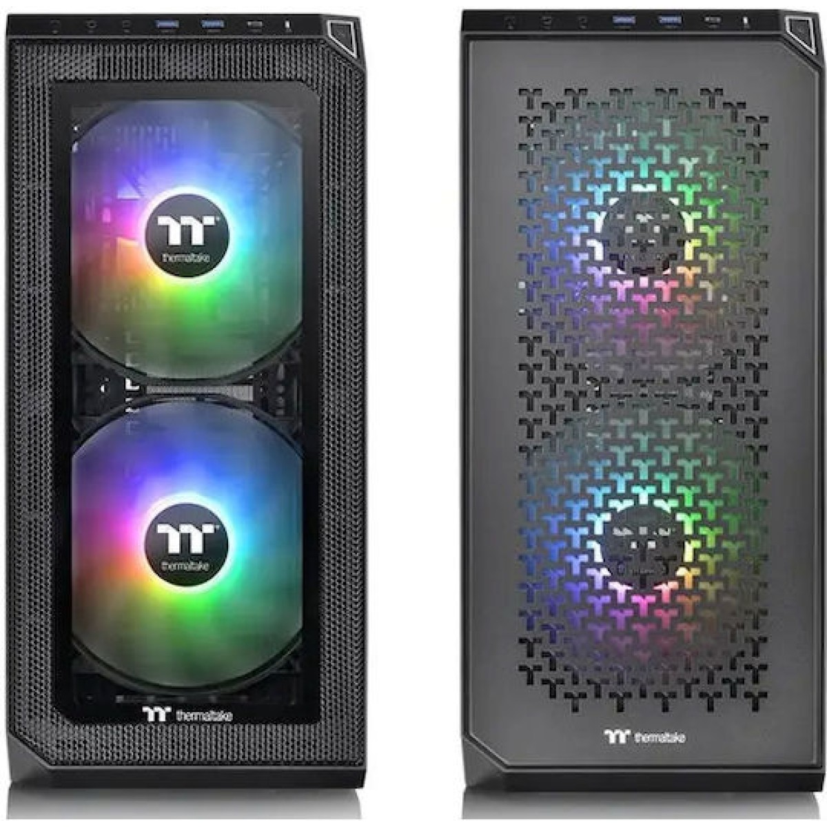 Thermaltake View 300 MX Gaming Midi Tower Κουτί Υπολογιστή με Πλαϊνό Παράθυρο Μαύρο