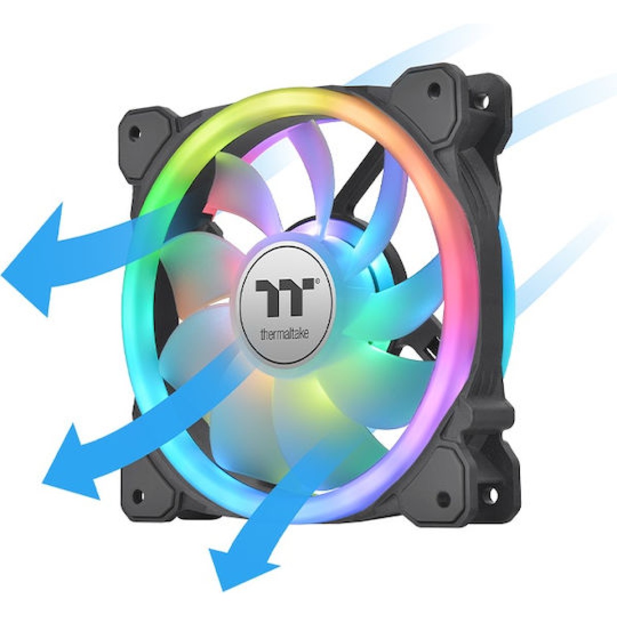 Thermaltake Swafan Case Fan 120mm με RGB Φωτισμό και Σύνδεση 9-Pin 3τμχ