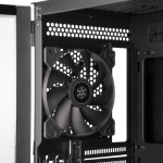 Silverstone Seta H1 Gaming Midi Tower Κουτί Υπολογιστή με Πλαϊνό Παράθυρο και RGB Φωτισμό Μαύρο