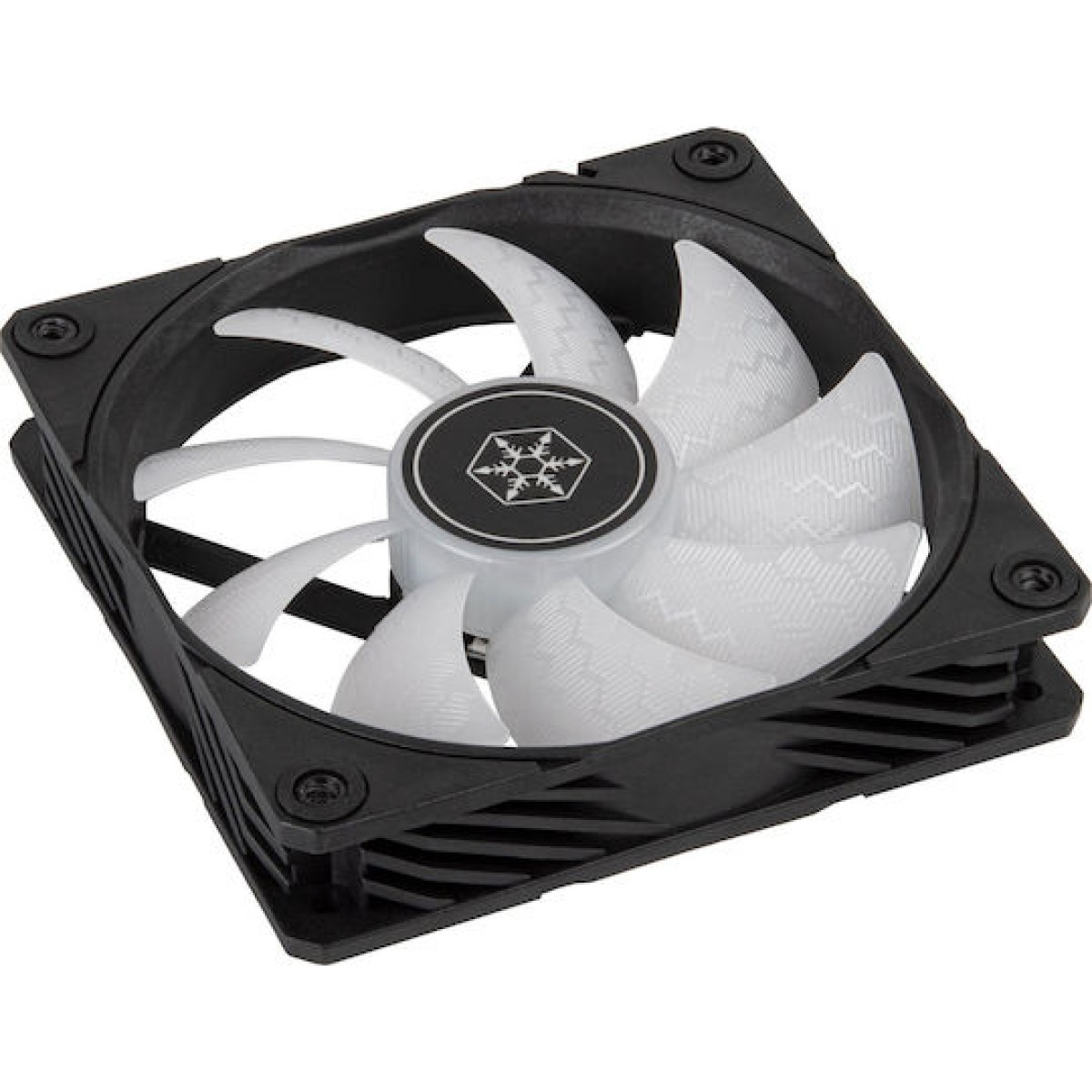 Silverstone Shark Force 120 ARGB Case Fan με Σύνδεση 4-Pin PWM