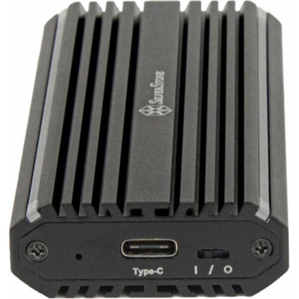 Silverstone Θήκη για Σκληρό Δίσκο M.2 PCI Express / SATA III NVME με σύνδεση Type-C