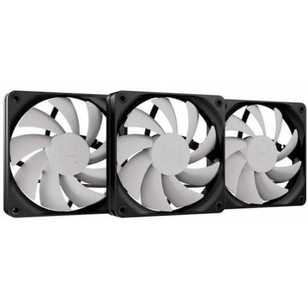 HYTE Flow FA12 Case Fan 120mm με Σύνδεση 4-Pin PWM 3τμχ