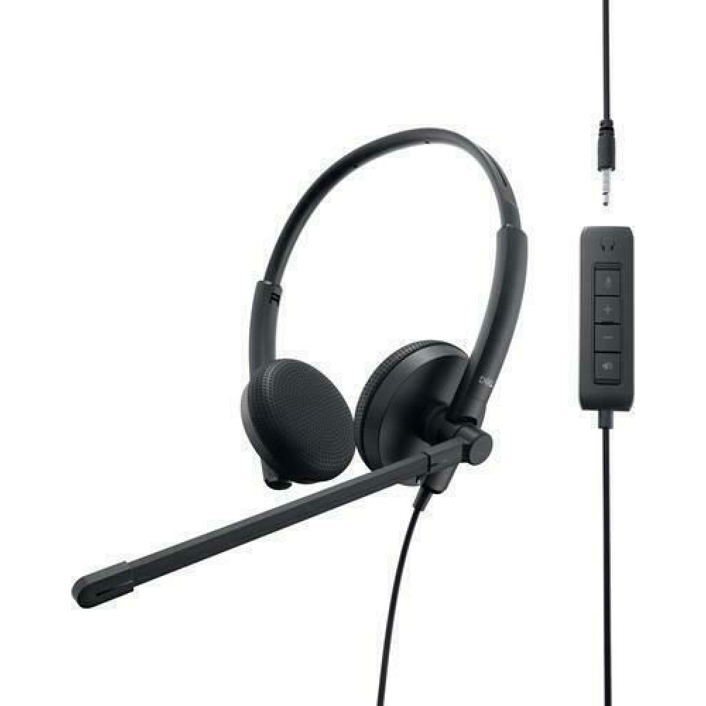Dell WH1022 On Ear Multimedia Ακουστικά με μικροφωνο και σύνδεση USB-A