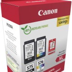 Canon PG-575 / CL-576 XL Γνήσιο Photo Value Pack με 2 Μελάνια Εκτυπωτή InkJet Μαύρο / Πολλαπλό (Color) (5437C006)