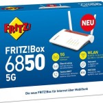 AVM FRITZ!Box 6850 5G Ασύρματο 5G Mobile Router Wi‑Fi 4 με 4 Θύρες Gigabit Ethernet