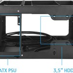 Chieftec CN-01B-OP Cube Κουτί Υπολογιστή Μαύρο