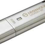 Kingston IronKey Locker+ 50 32GB USB 3.2 Stick Ασημί