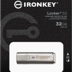 Kingston IronKey Locker+ 50 32GB USB 3.2 Stick Ασημί