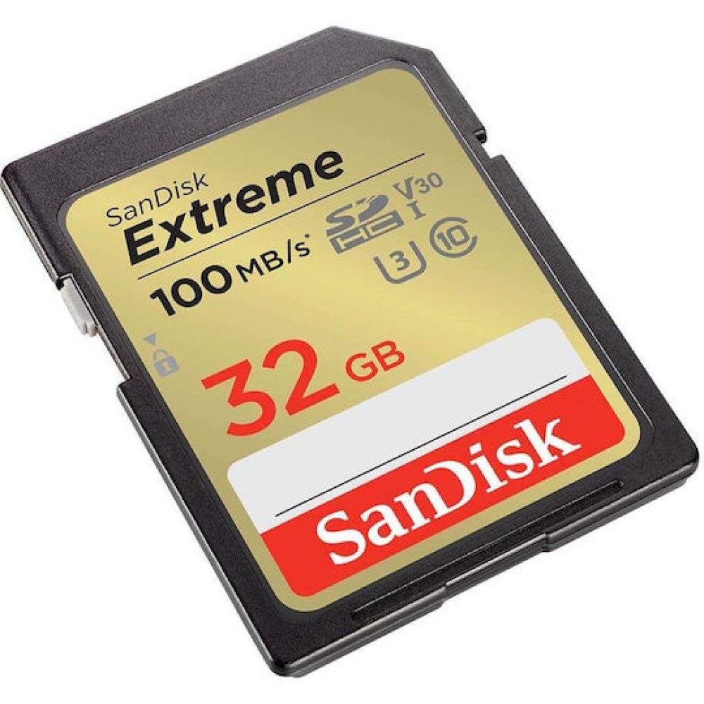 Sandisk Extreme SDHC 32GB Class 10 U3 V30 UHS-I 100MB/s