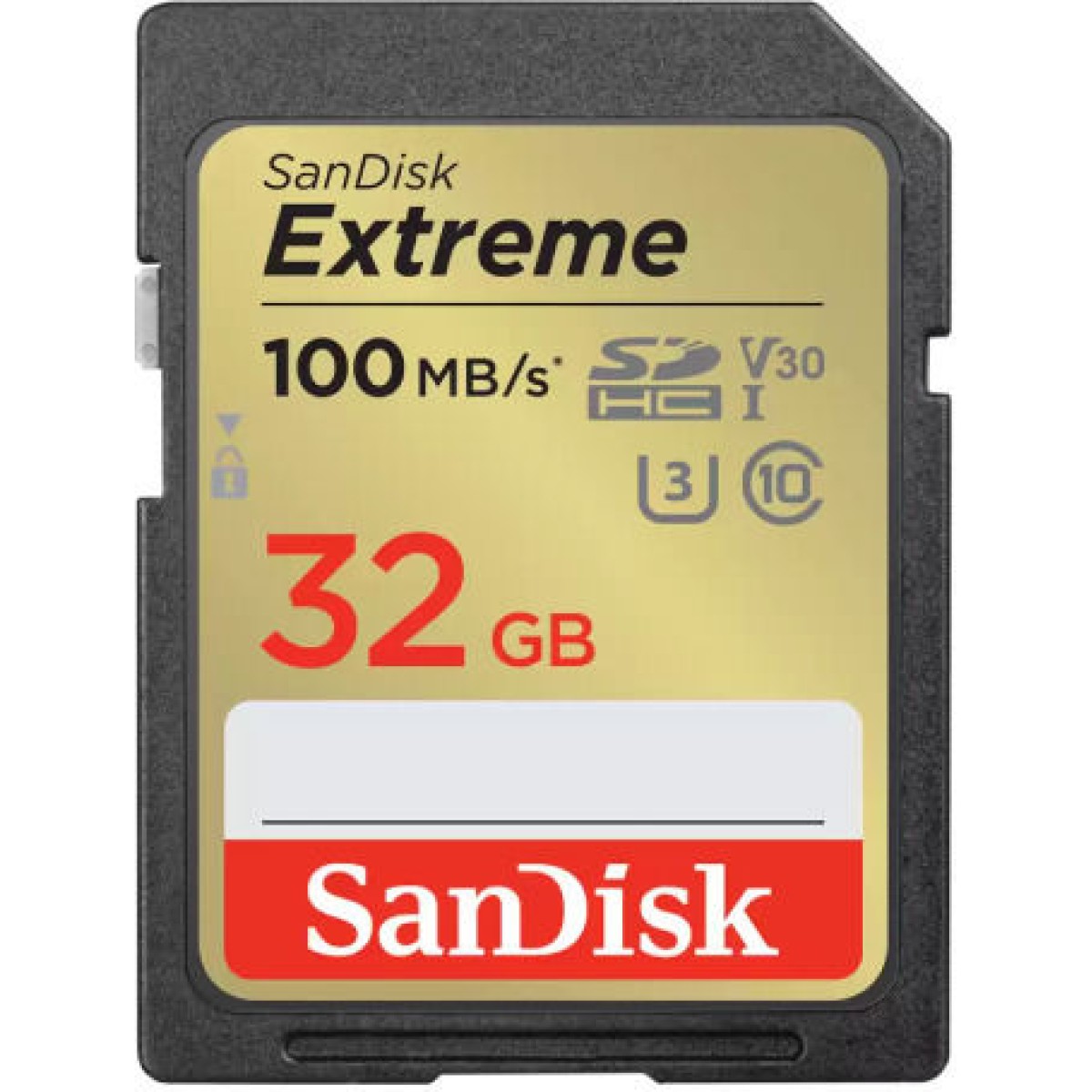 Sandisk Extreme SDHC 32GB Class 10 U3 V30 UHS-I 100MB/s