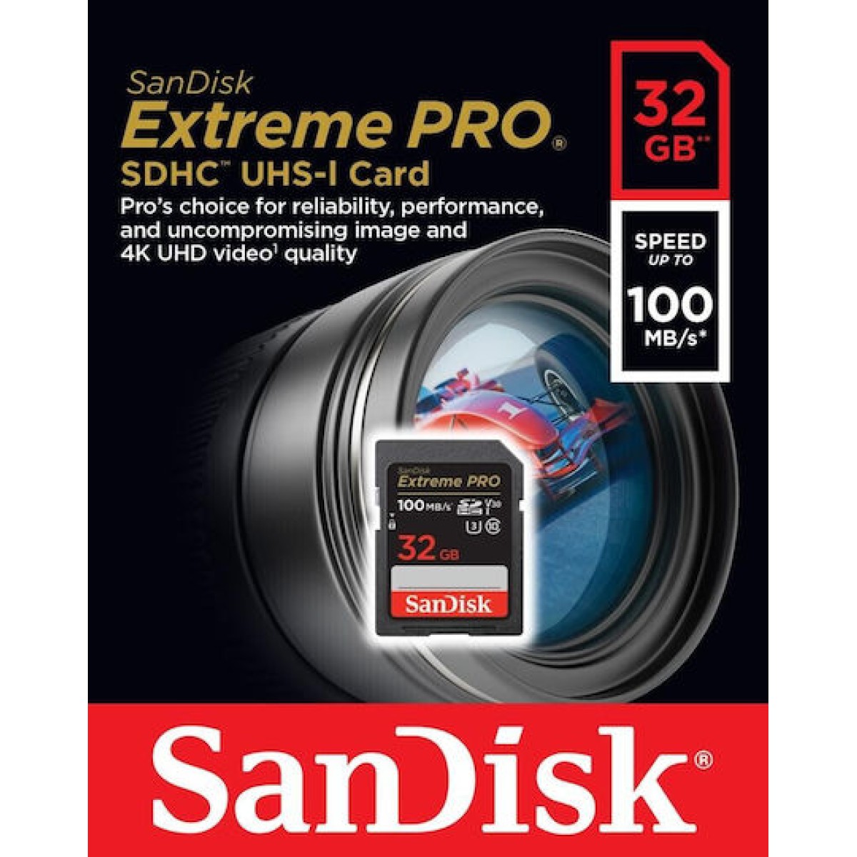 Sandisk Extreme Pro SDHC 32GB Class 10 U3 V30 UHS-I SDSDXXO-032G-GN4IN