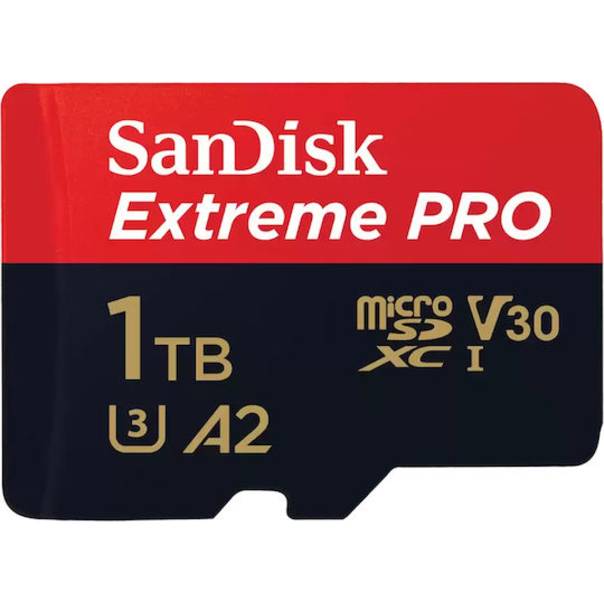 Sandisk Extreme Pro microSDXC 1.0TB Class 10 U3 V30 A2 UHS-I με αντάπτορα