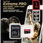 Sandisk Extreme Pro microSDXC 1.0TB Class 10 U3 V30 A2 UHS-I με αντάπτορα