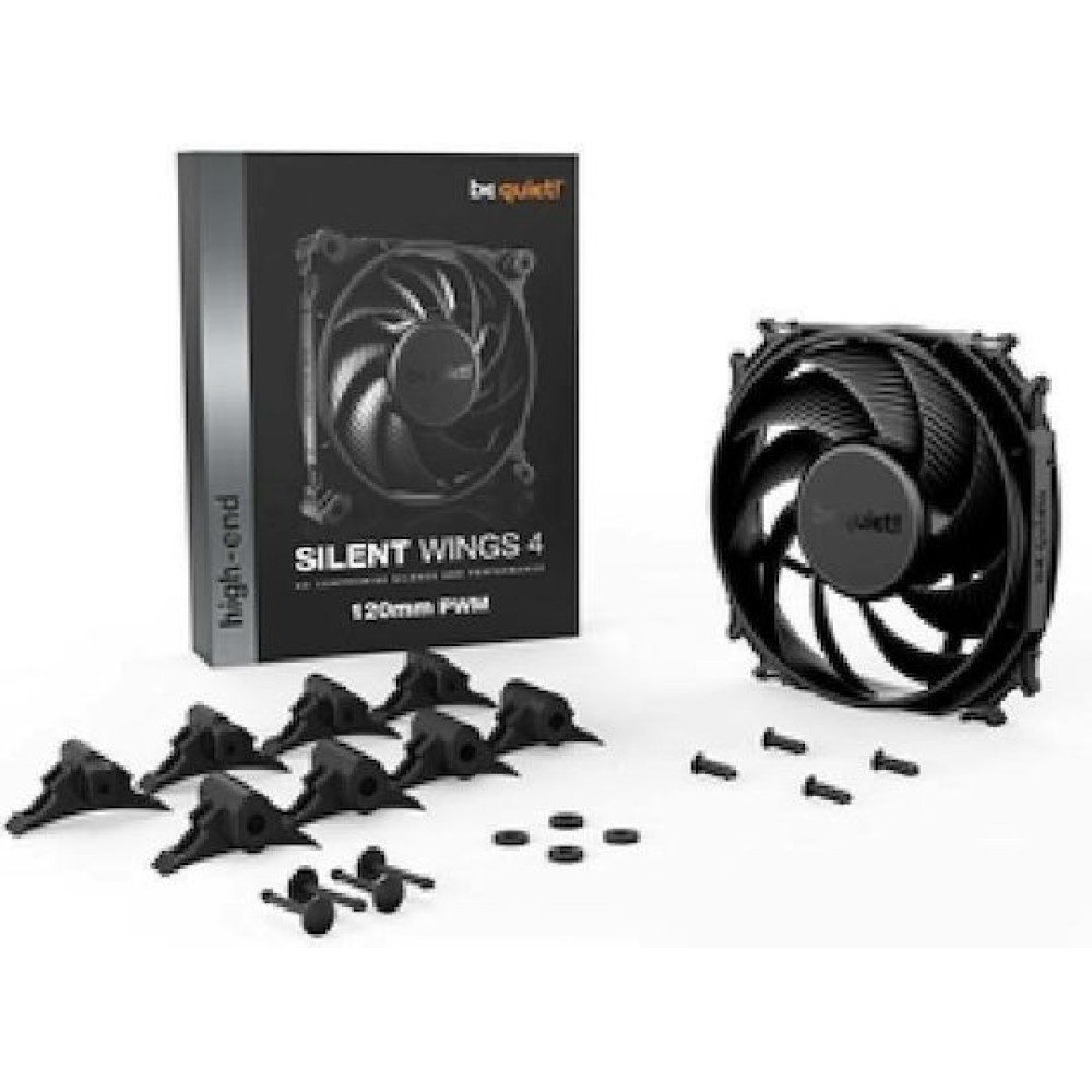 Be Quiet Silent Wings 4 Case Fan 120mm με Σύνδεση 4-Pin PWM BL093