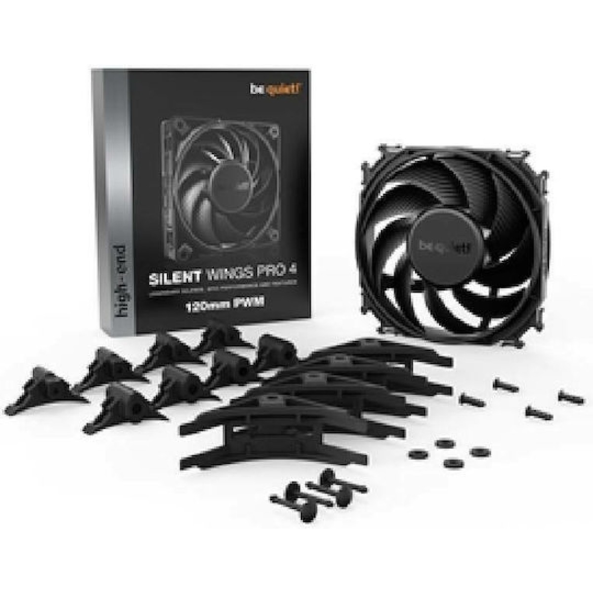 Be Quiet Silent Wings 4 Pro Case Fan 120mm με Σύνδεση 4-Pin PWM