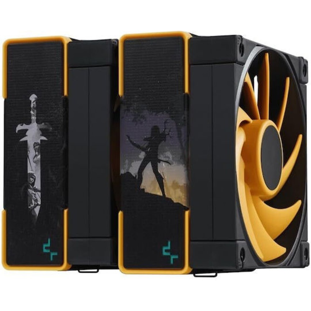 Deepcool AK620 Zero Dark Zoria Ψύκτρα Επεξεργαστή Διπλού Ανεμιστήρα για Socket 1200/1700/2011/2066