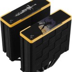 Deepcool AK620 Zero Dark Zoria Ψύκτρα Επεξεργαστή Διπλού Ανεμιστήρα για Socket 1200/1700/2011/2066