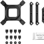 Deepcool AK620 Zero Dark Zoria Ψύκτρα Επεξεργαστή Διπλού Ανεμιστήρα για Socket 1200/1700/2011/2066