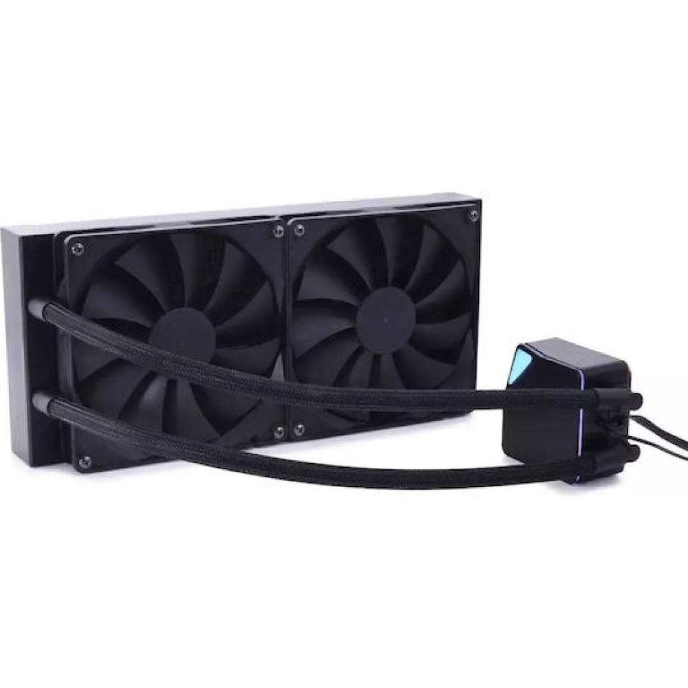 Alphacool Core Ocean T38 AIO 280mm Υδρόψυξη Επεξεργαστή Διπλού Ανεμιστήρα 140mm για Socket AM4/AM5/1700/1200/115x με ARGB Φωτισμό