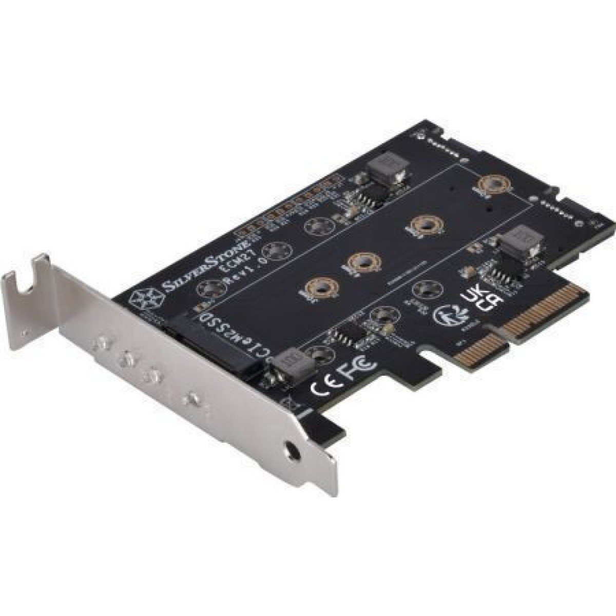 Silverstone Κάρτα PCIe σε 2 θύρες SATA