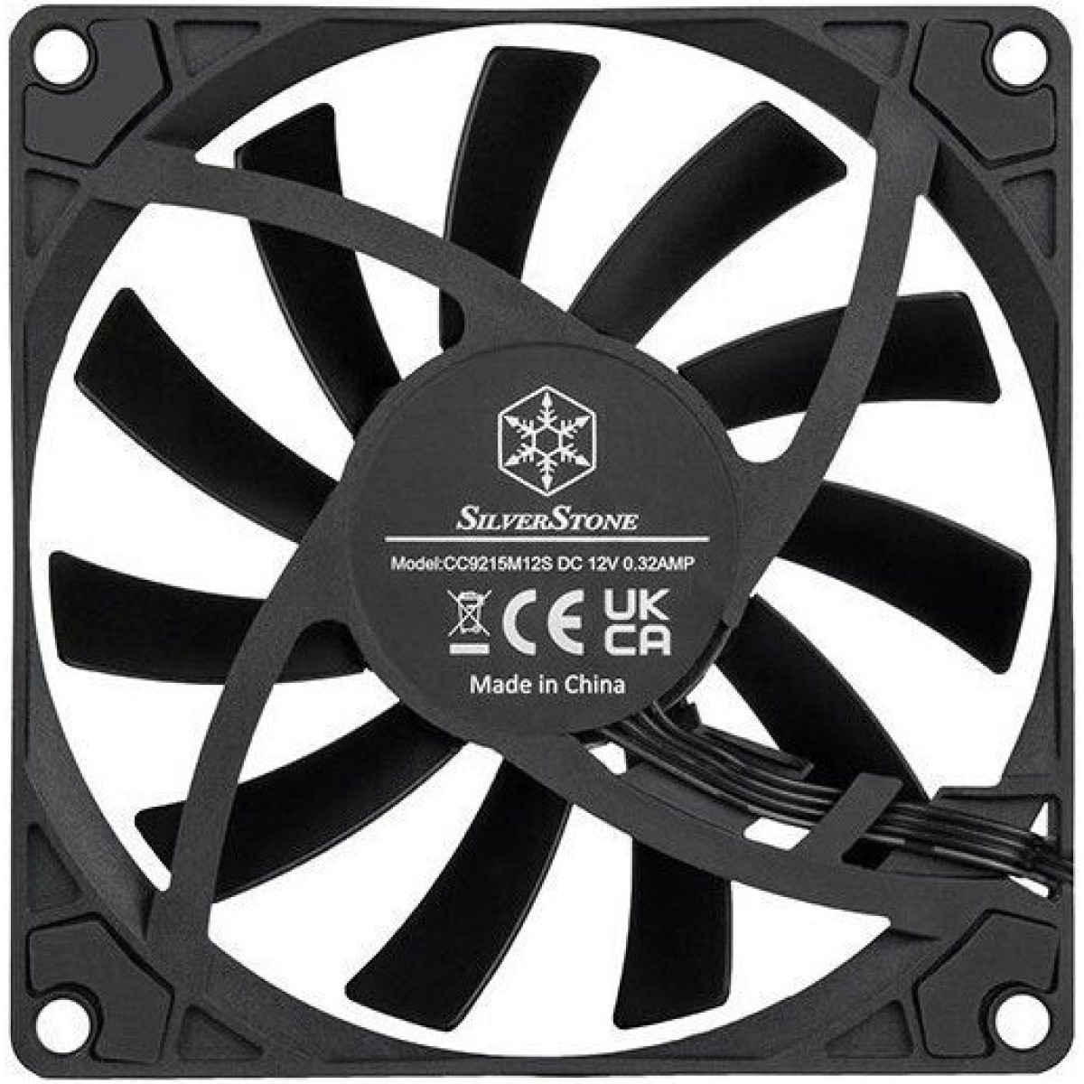 Silverstone Air Slimmer 90 Case Fan 92mm με Σύνδεση 4-Pin PWM