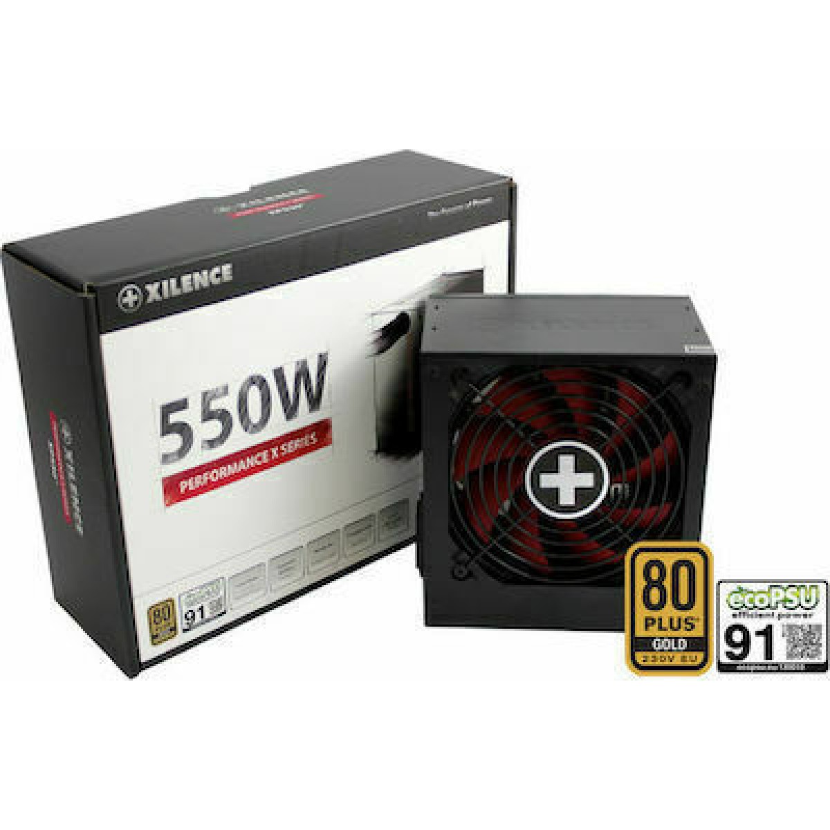 Xilence XP550R10 550W Μαύρο Τροφοδοτικό Υπολογιστή Full Wired 80 Plus Bronze