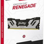 Kingston Fury Renegade Silver DDR5 32GB RAM με 2x16GB Modules και Ταχύτητα 6400 για Desktop