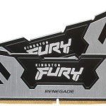 Kingston Fury Renegade Silver DDR5 32GB RAM με 2x16GB Modules και Ταχύτητα 6400 για Desktop