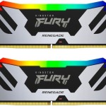Kingston Fury Renegade RGB DDR5 32GB RAM με 2x16GB Modules και Ταχύτητα 6400 για Desktop