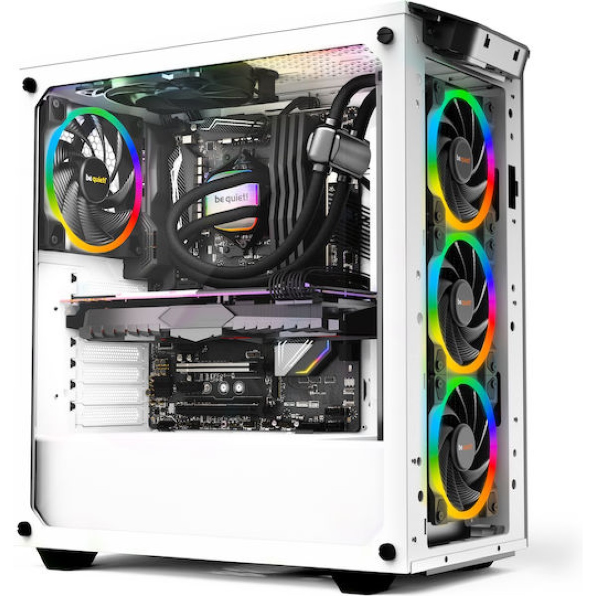 Be Quiet PURE LOOP 2 FX Υδρόψυξη Επεξεργαστή Τριπλού Ανεμιστήρα 120mm για Socket AM4/AM5/1700/1200/115x με ARGB Φωτισμό