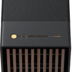 Fractal Design North Gaming Midi Tower Κουτί Υπολογιστή με Πλαϊνό Παράθυρο Charcoal Black