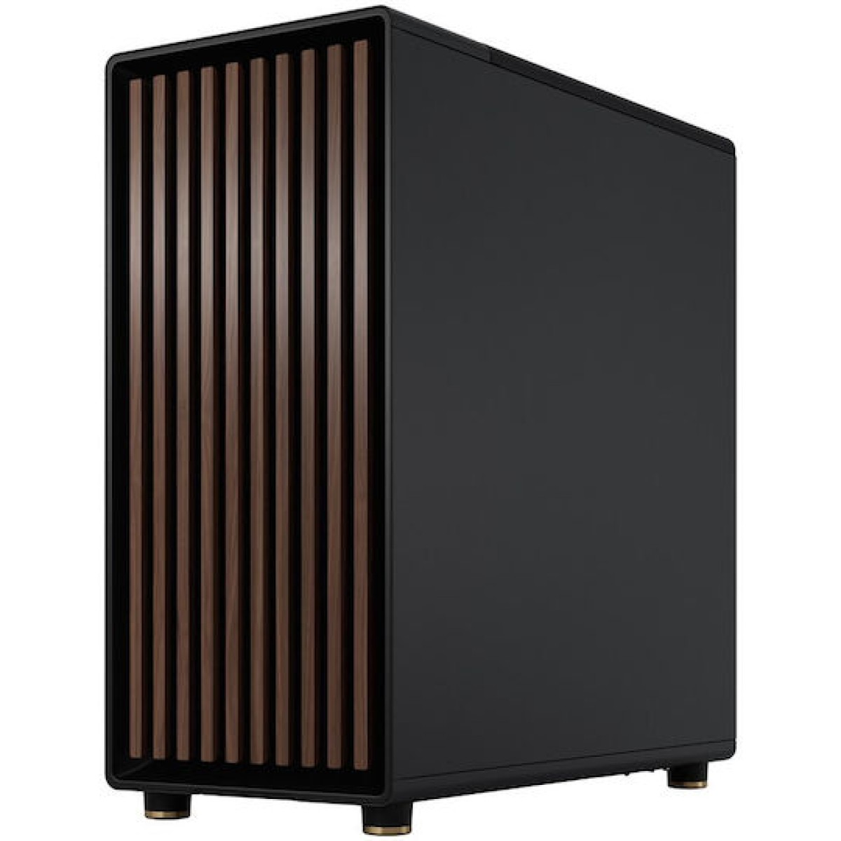 Fractal Design North Gaming Midi Tower Κουτί Υπολογιστή με Πλαϊνό Παράθυρο Charcoal Black TGD