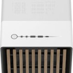 Fractal Design North Gaming Midi Tower Κουτί Υπολογιστή με Πλαϊνό Παράθυρο Chalk White