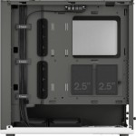Fractal Design North Gaming Midi Tower Κουτί Υπολογιστή με Πλαϊνό Παράθυρο Chalk White