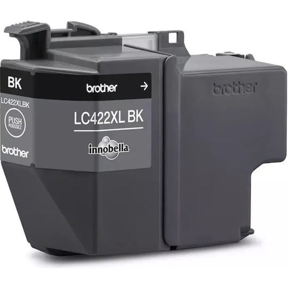 Brother LC422XL Γνήσιο Μελάνι Εκτυπωτή InkJet Μαύρο (LC-422XLBK)