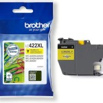 Brother LC422XL Γνήσιο Πακέτο 5 Μελανιών Εκτυπωτή InkJet Κίτρινο