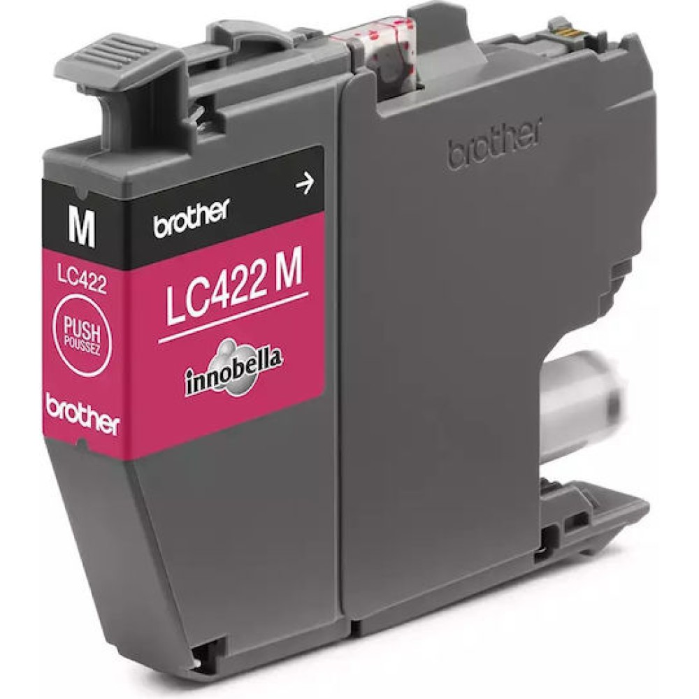 Brother LC422 Γνήσιο Μελάνι Εκτυπωτή InkJet Ματζέντα (LC-422M)