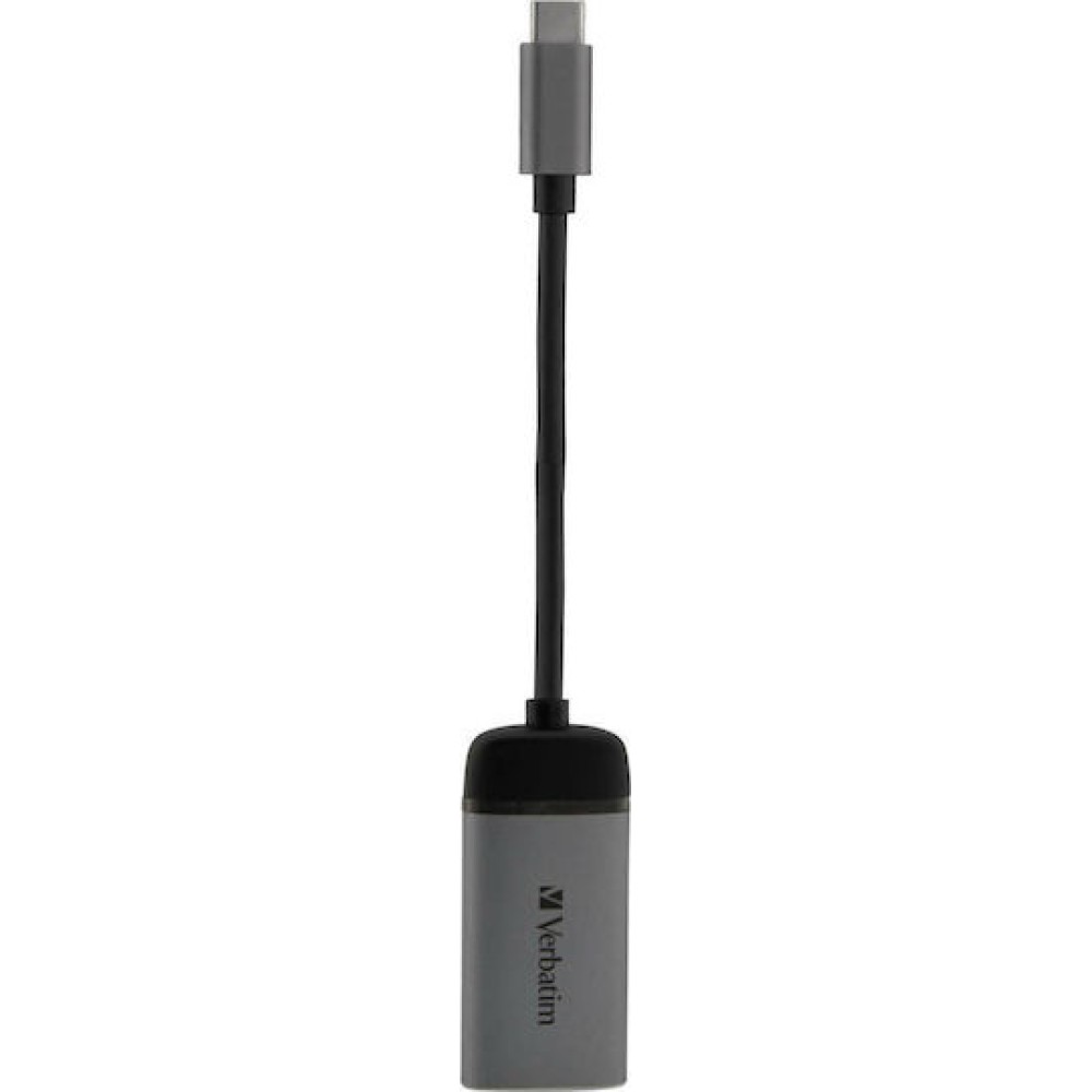 Verbatim Μετατροπέας HDMI female σε USB-C male Γκρι 1τμχ (49143)
