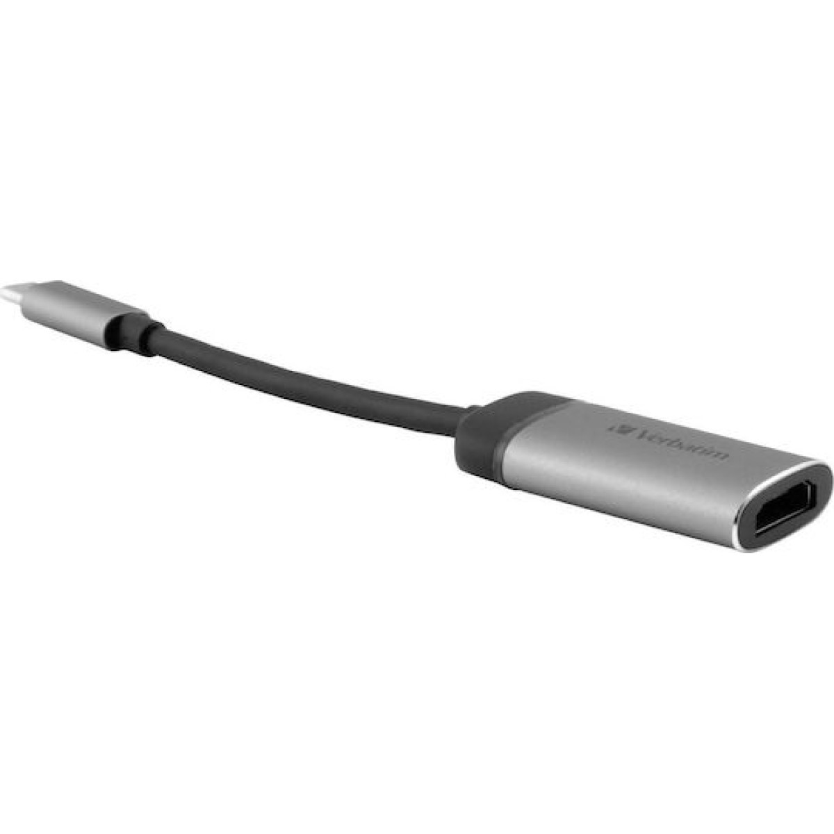 Verbatim Μετατροπέας HDMI female σε USB-C male Γκρι 1τμχ (49143)